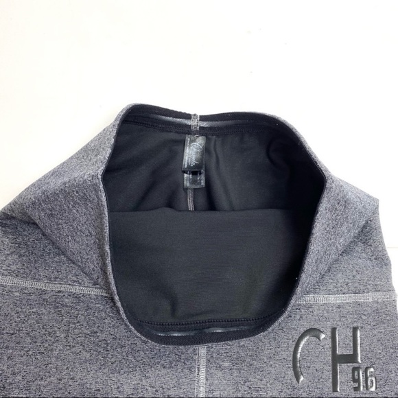 CHAMELA Super High Waist Workout Tights Leggings in Charcoal Grey Size XL - Picture 7 of 10